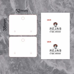 Takı Etiketi Tasarımı -2 (1000 ADET)