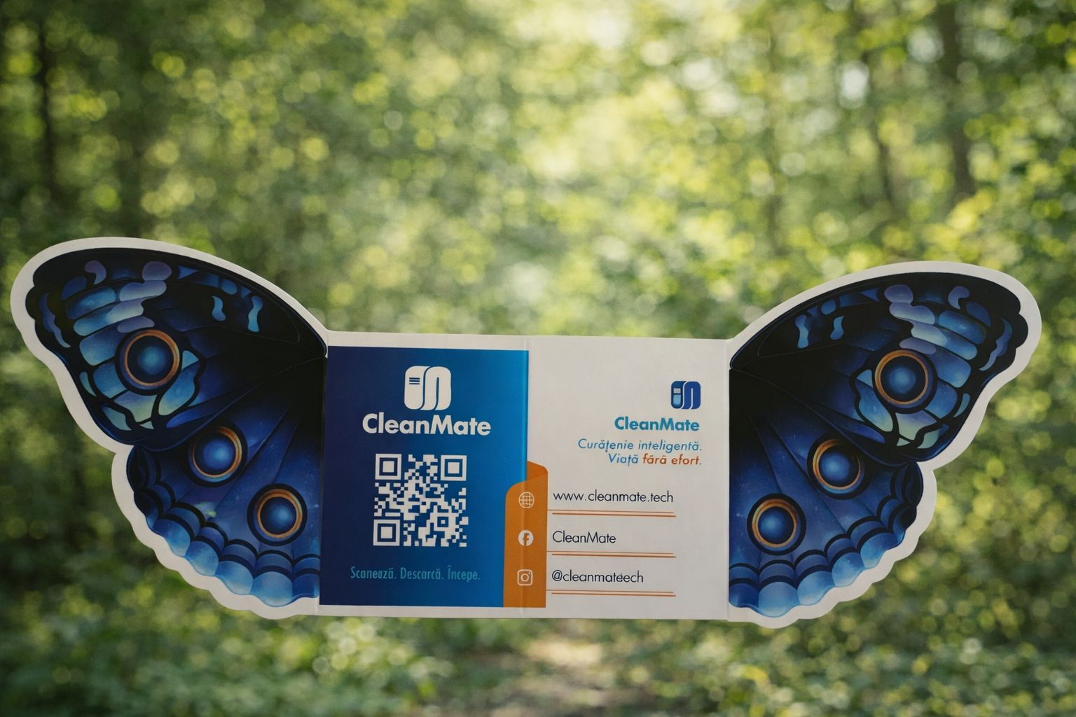 Kelebek Kartvizit - Kelebek Tasarımlı Özel Kesim Kartvizit - 1000 Adet 2 Kelebek Kartvizit - Kelebek Tasarımlı Özel Kesim Kartvizit - 1000 Adet - Görsel 2